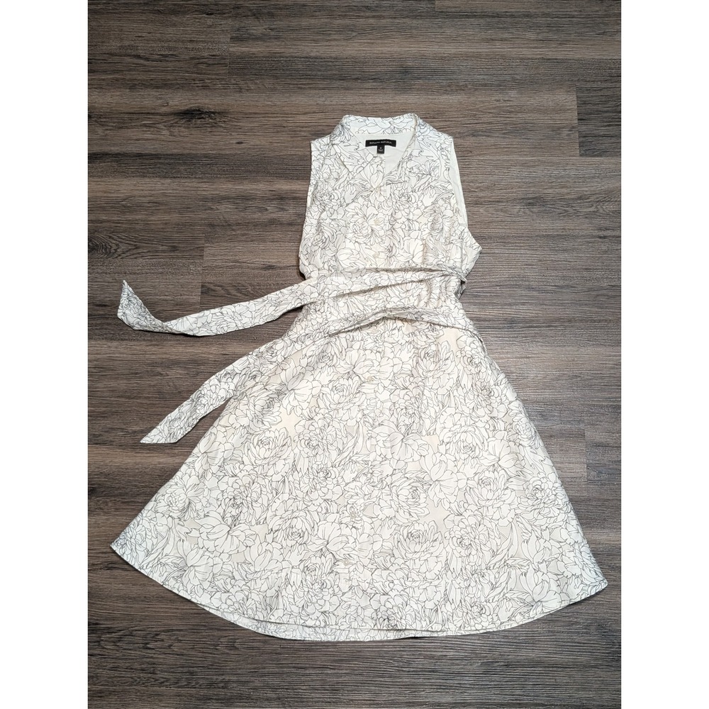 Banana Republic White Floral Dress